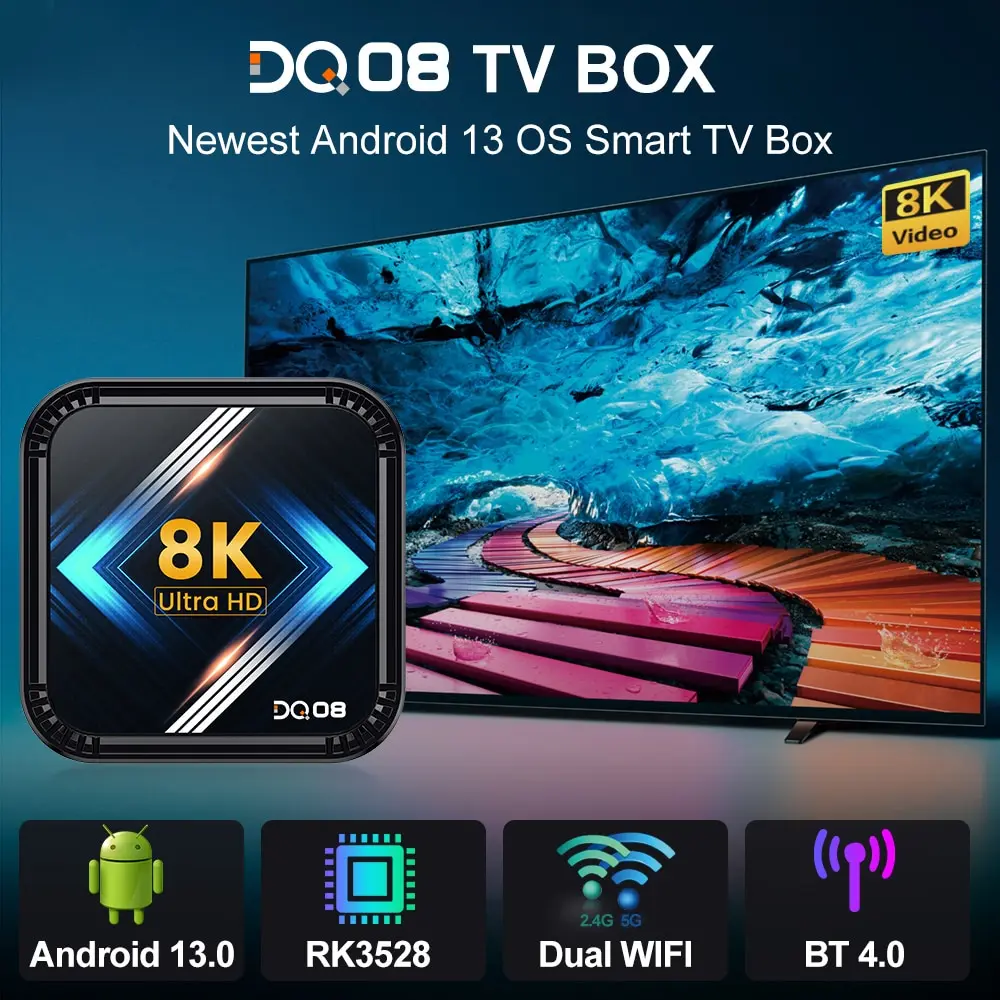 DQ08-RK3528-Smart-TV-Box-Android-13-Quad-Core-Cortex-A53-Support-8K-Video-4K-HDR10